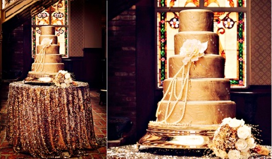 metallic-gold-wedding-cake-for-Gatsby-style-wedding-vintage-1920s-image-via-Pinterest.jpg